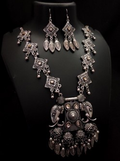 Oxidized Jewelry Set